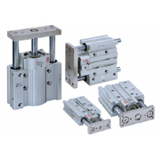 Compact Guide Cylinder with Lock MLGP